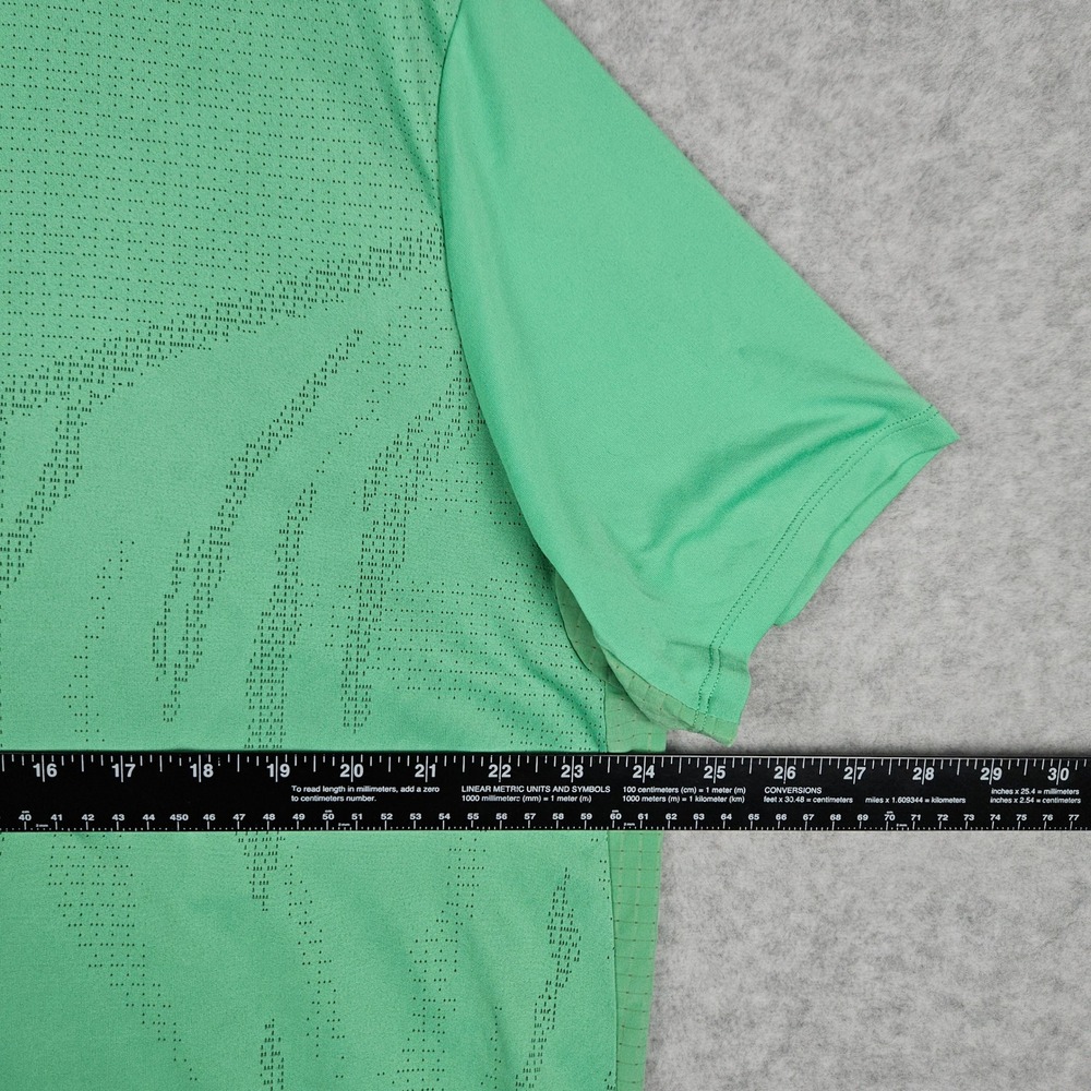Nike (Men's XL) Green Trail Dri-Fit Rise 365 Running Shirt Performance Athletic - Picture 7 of 8
